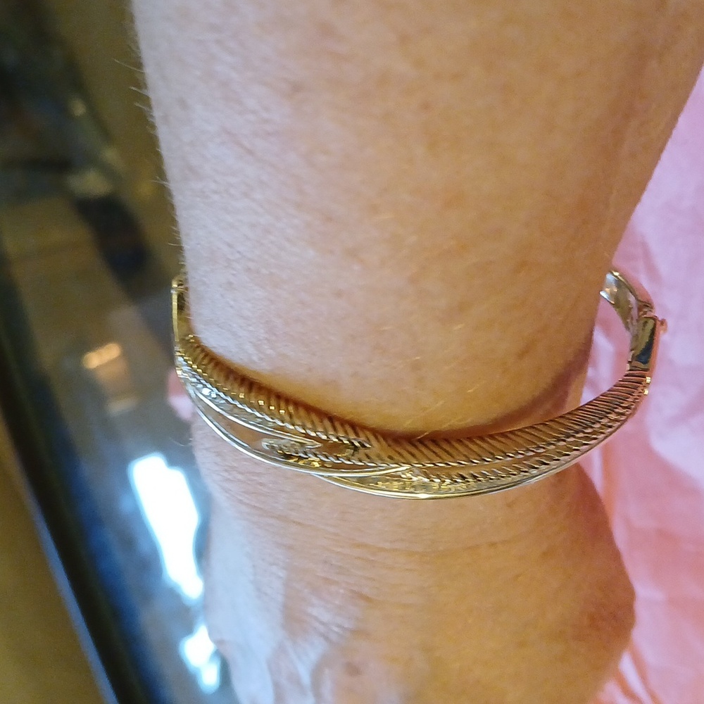 Napier Silver Tone Cuff Bracelet - Picture 7 of 8